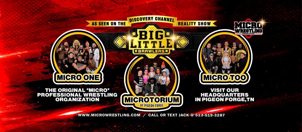 Micro Wrestling Federation Returns to Bay City, MI - Micro Too!