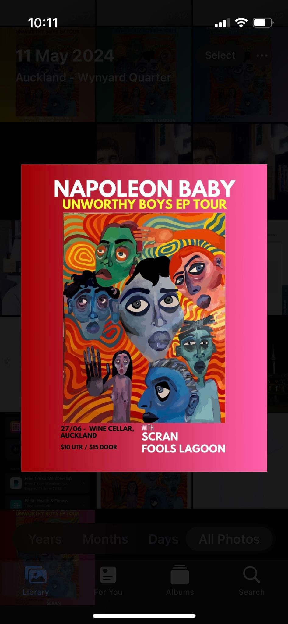 Napoleon Baby live in Auckland with Scran and Fool\u2019s Lagoon