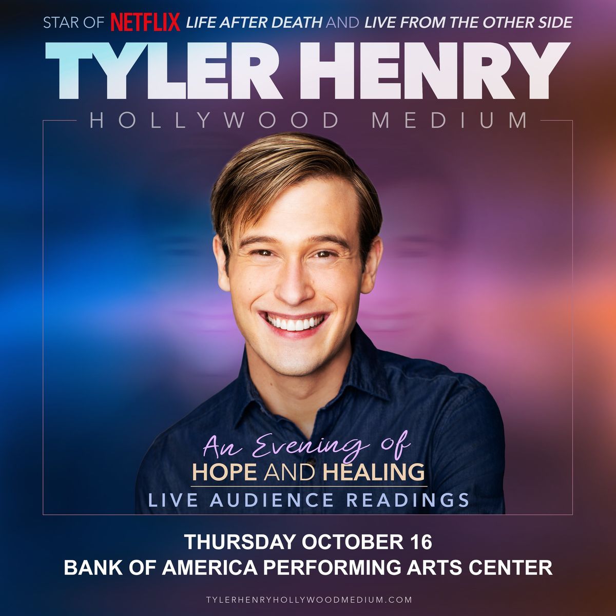 TOArts & Nederlander present: TYLER HENRY