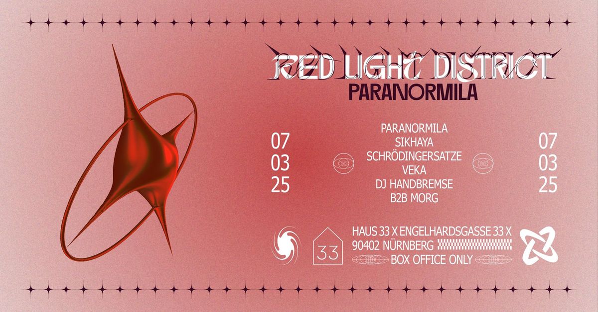 Red Light District x PARANORMILA