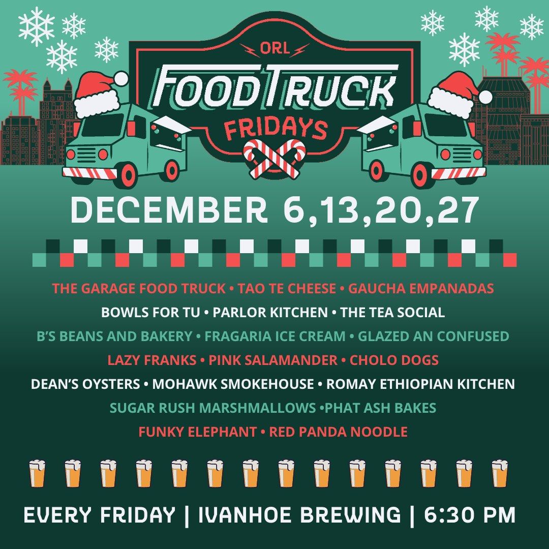 Food Truck Friday @ Ivanhoe Park Brewing 