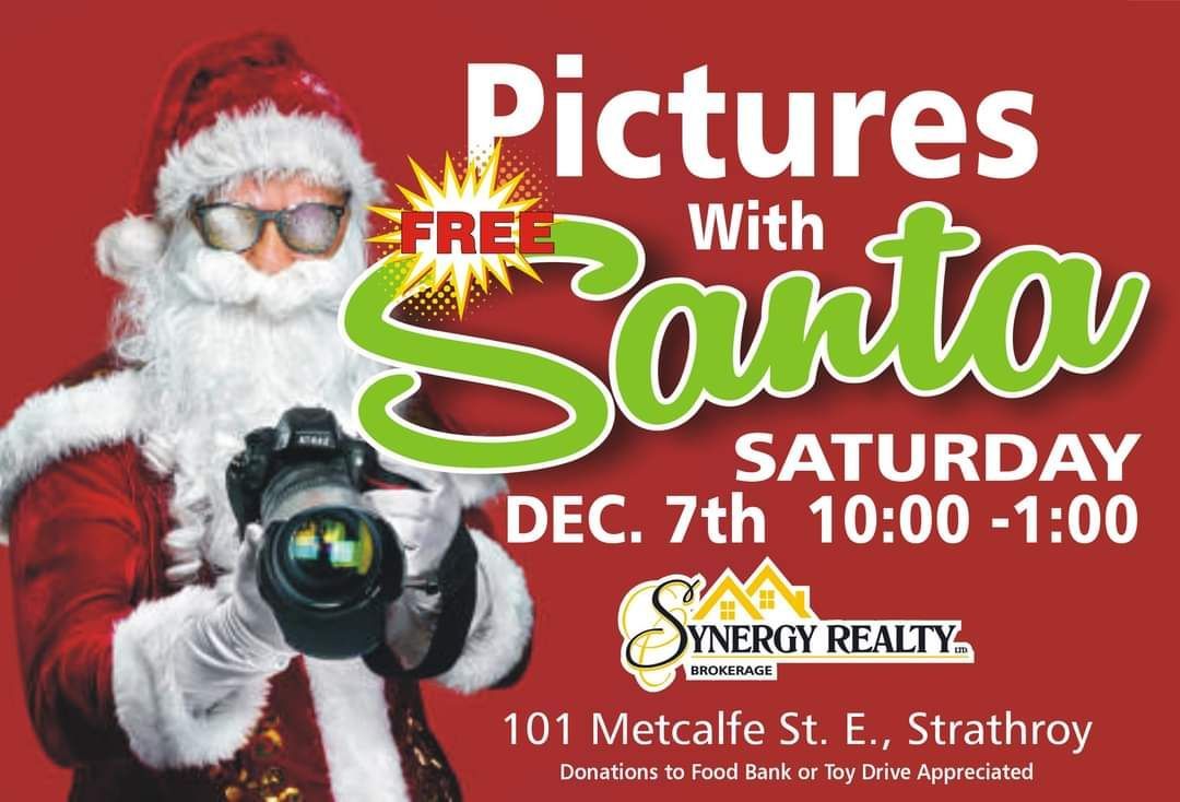 Free Picutres with Santa