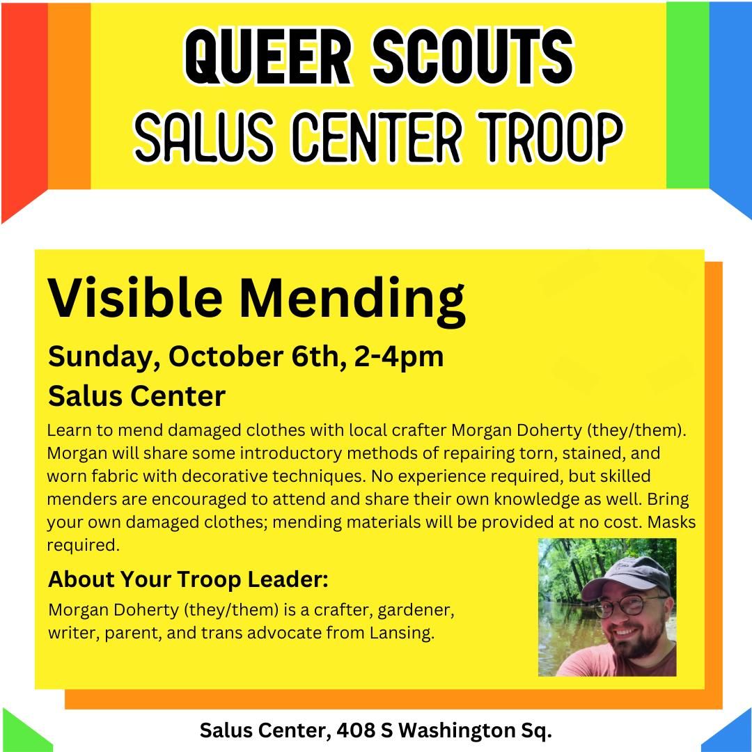 Queer Scouts: Visible Mending