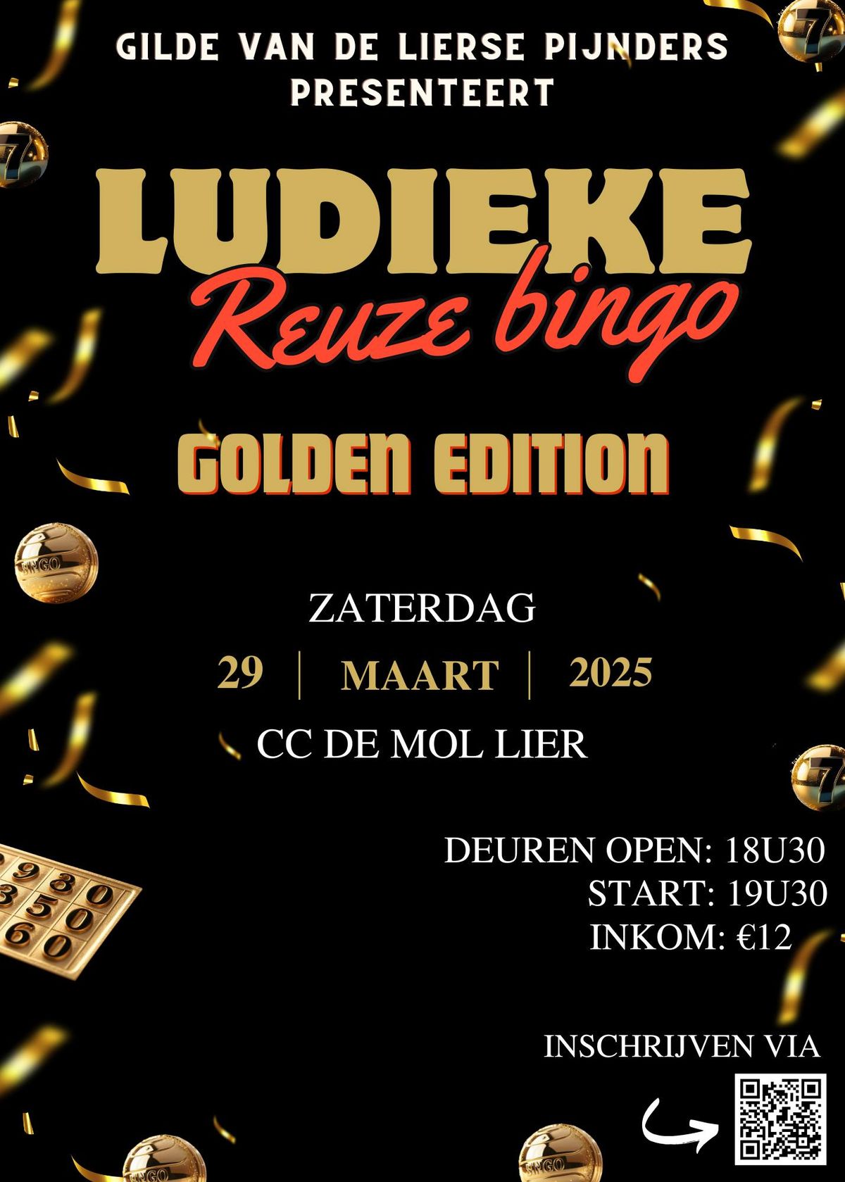 Ludieke reuze bingoavond