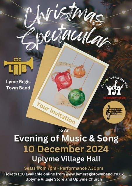 Christmas Concert with Lyme Regis Town Band and Uplyme Gospel Singers