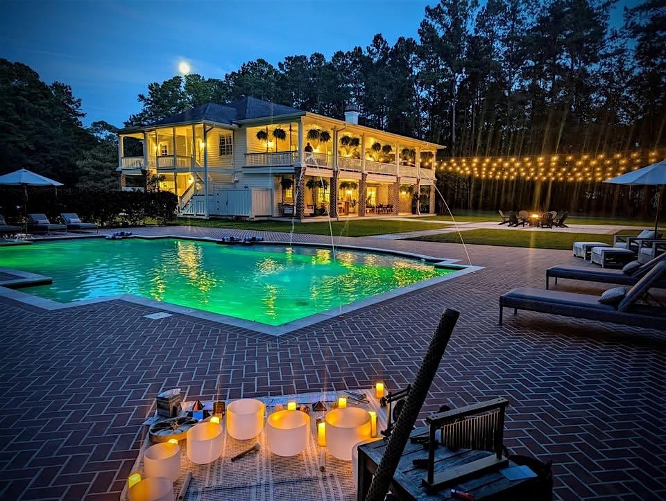 Sunset Sound Bath | Poolside at the May River Manor