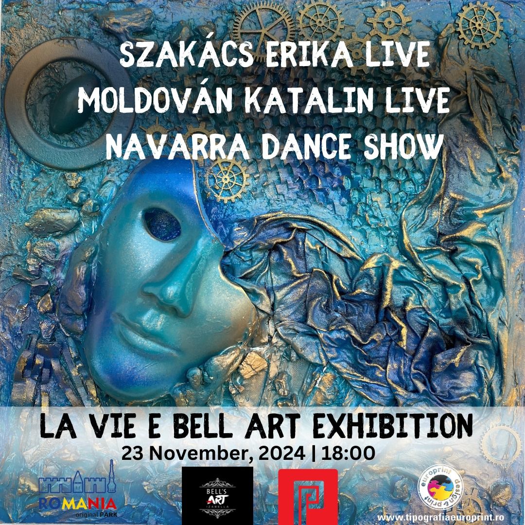 La Vie est Belle Art Exhibiton by Bell's Art at Piaf Caf\u00e9 