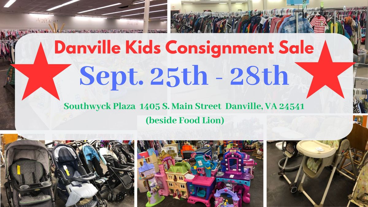 Danville Kids Consignment Fall 2024 Event