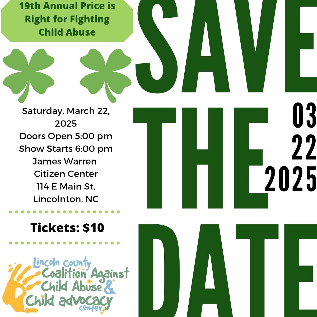 19th Annual Price is Right for Fighting Child Abuse