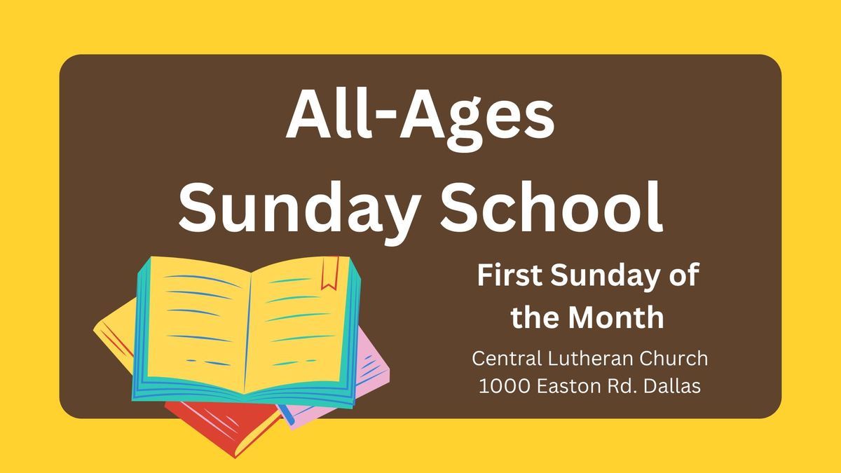 Sunday School for All Ages