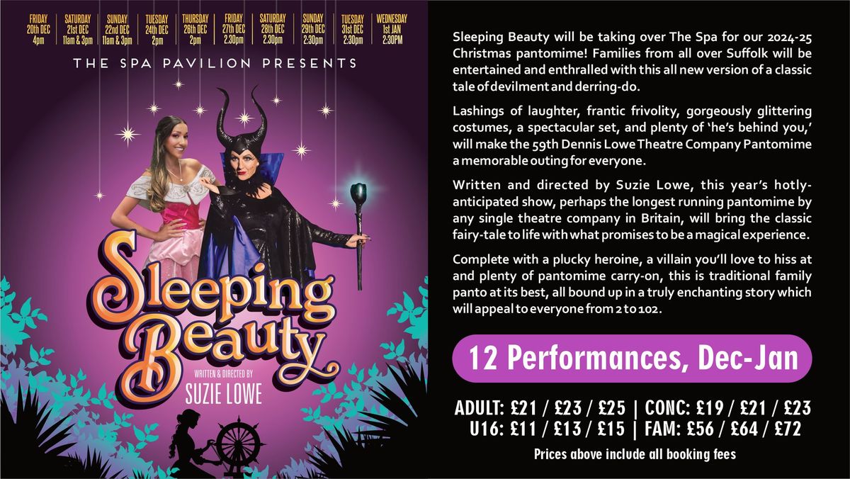 Christmas Panto 2024-25 - Sleeping Beauty