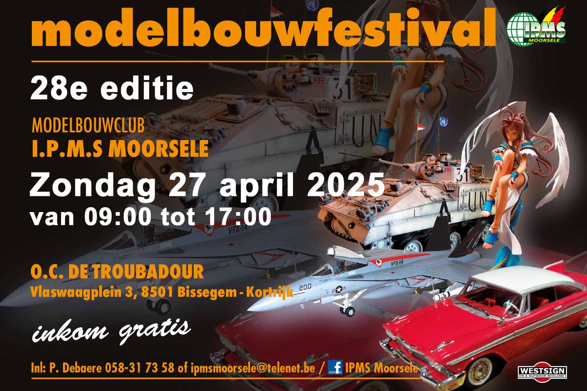 28e Modelbouw Expo IPMS Moorsele : 27\/04\/2025