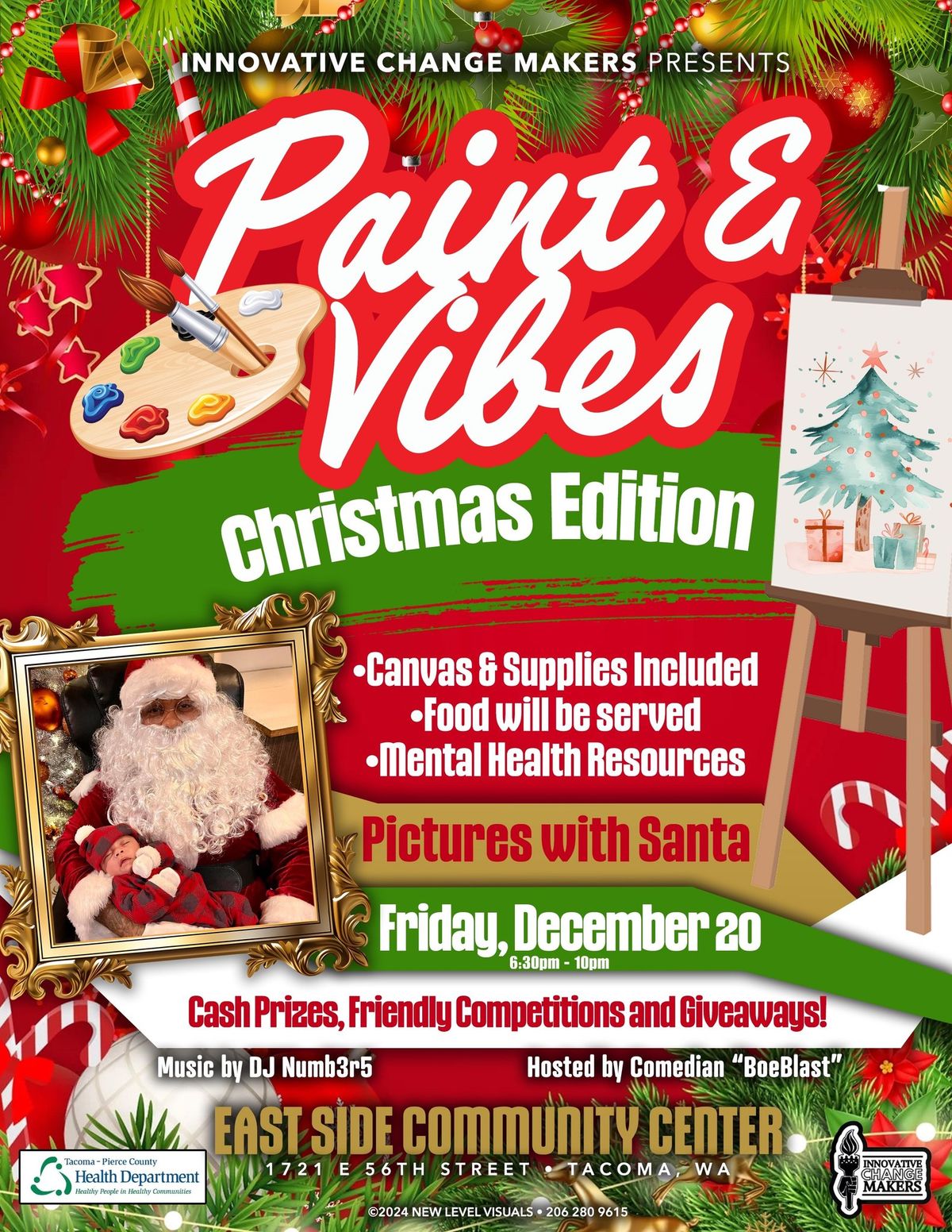 Paint n Vibes: Holiday Edition