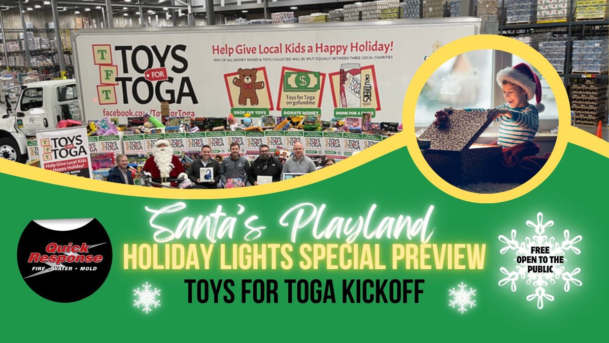 Holiday Lights Special Preview - Toys for Toga Night