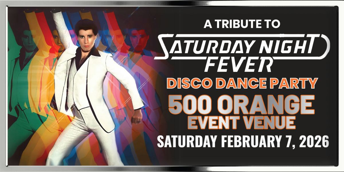 A Tribute to Saturday NightFever \u2014 Disco Dance Party