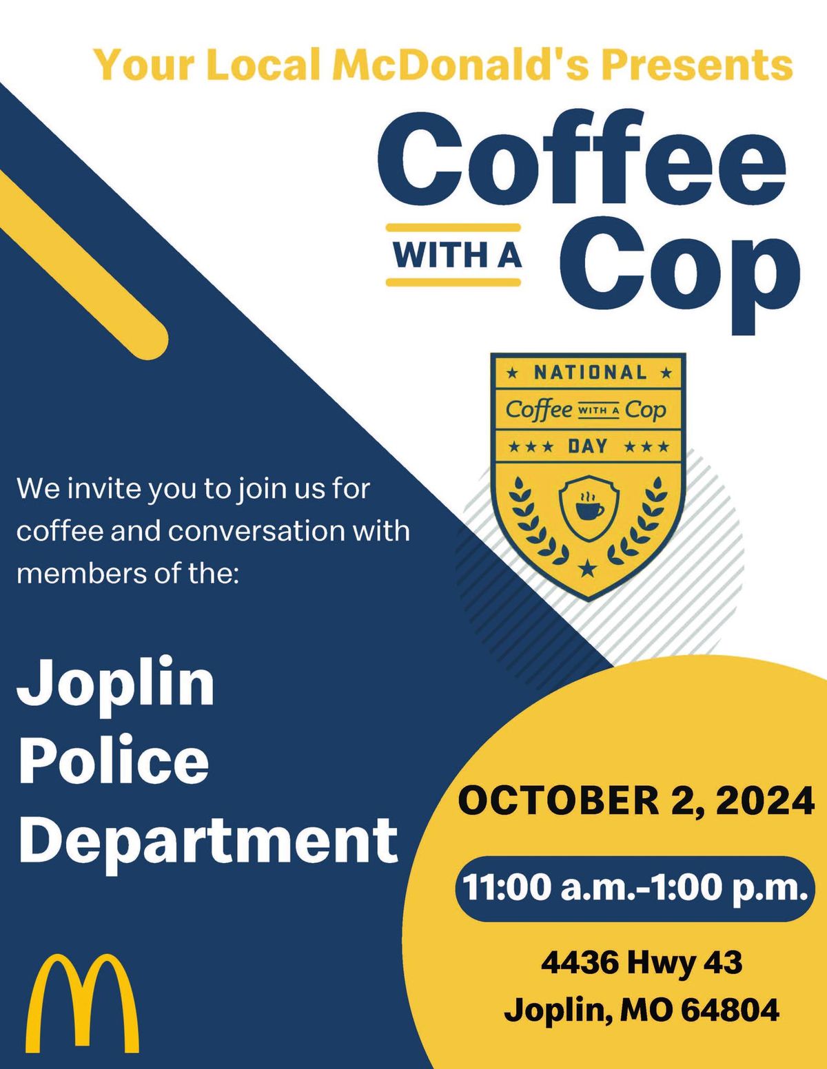 Coffee with a Cop