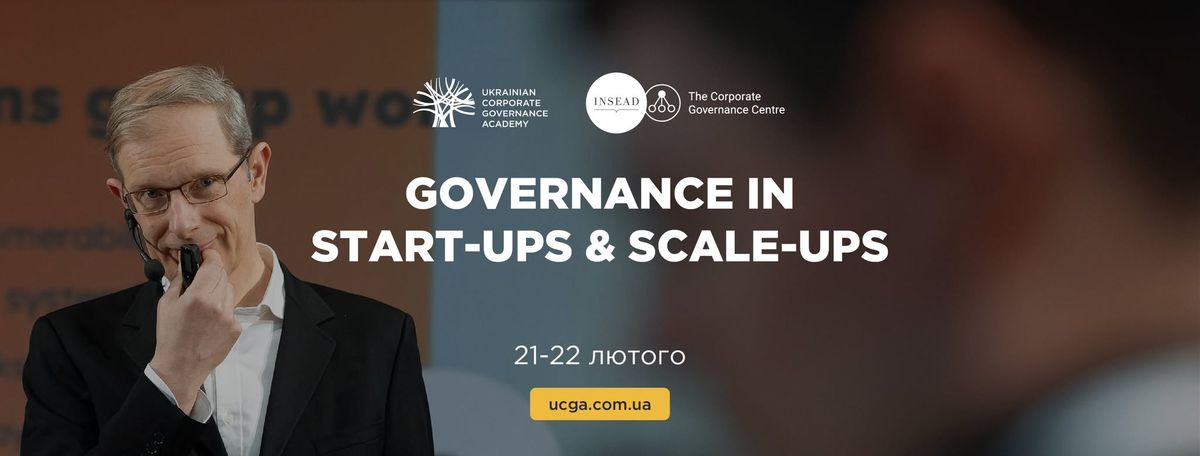 Governance in Start-Ups & Scale-ups 