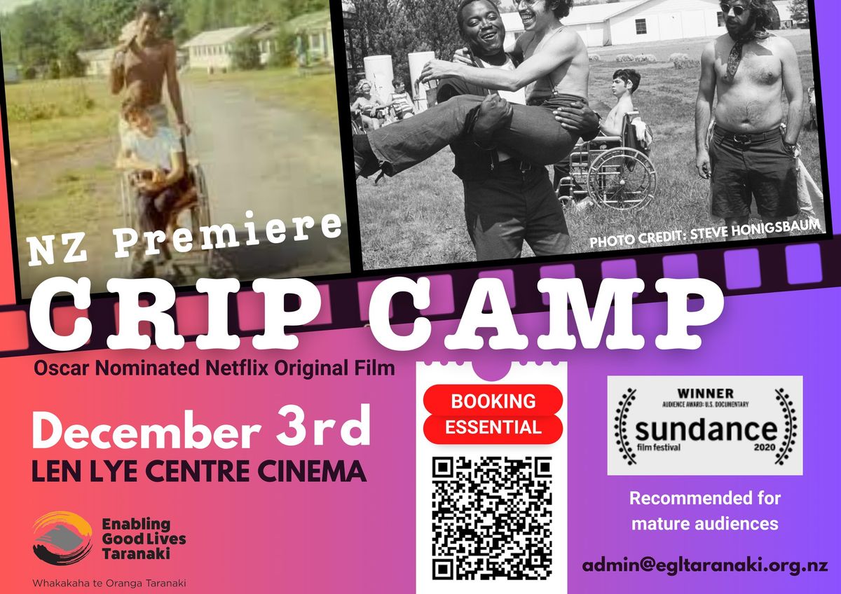 Crip Camp NZ Premiere screening