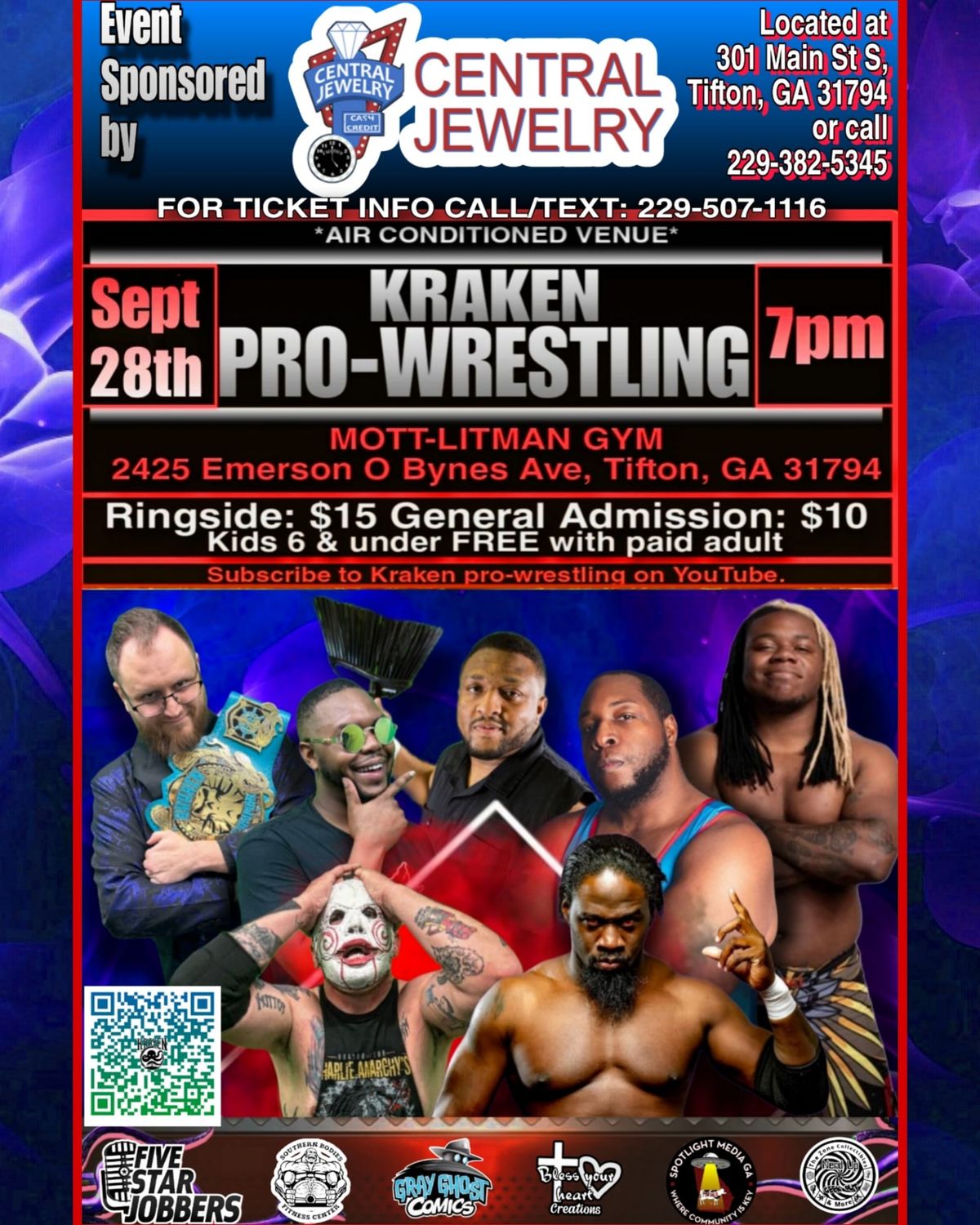 Kraken Pro-Wrestling September 28th 