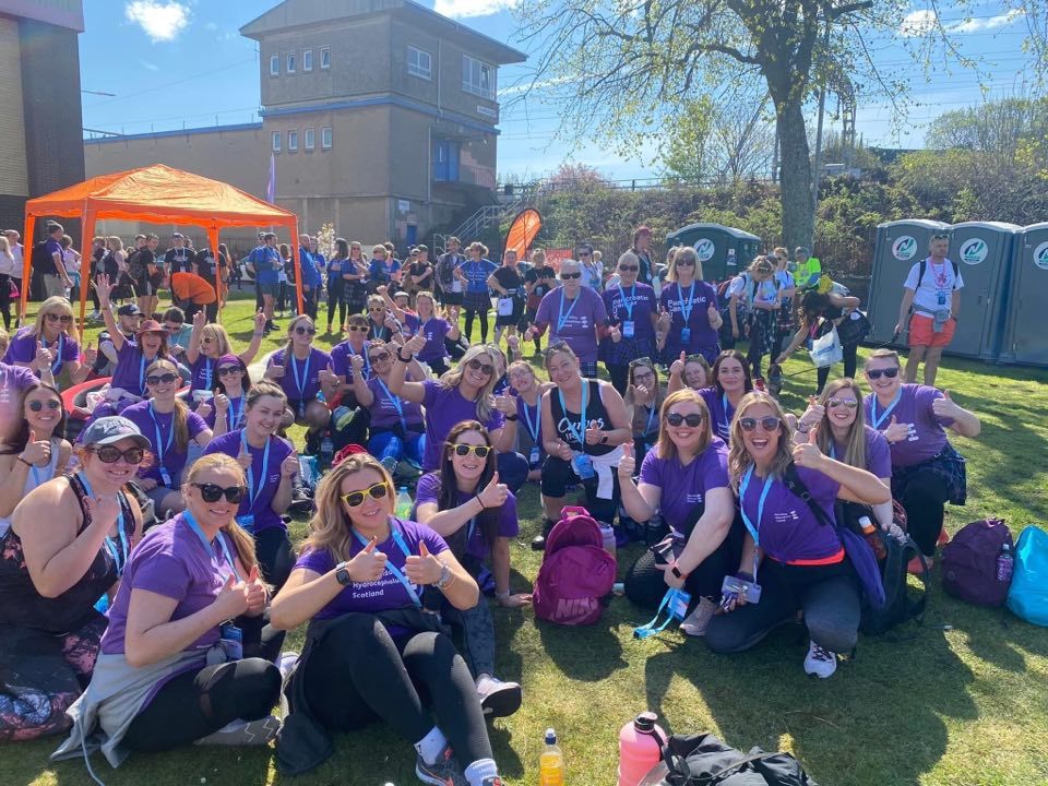 Dundee Kiltwalk for SBH Scotland