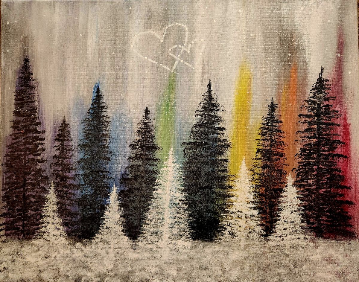 Brushes & Brews: Forest of Love