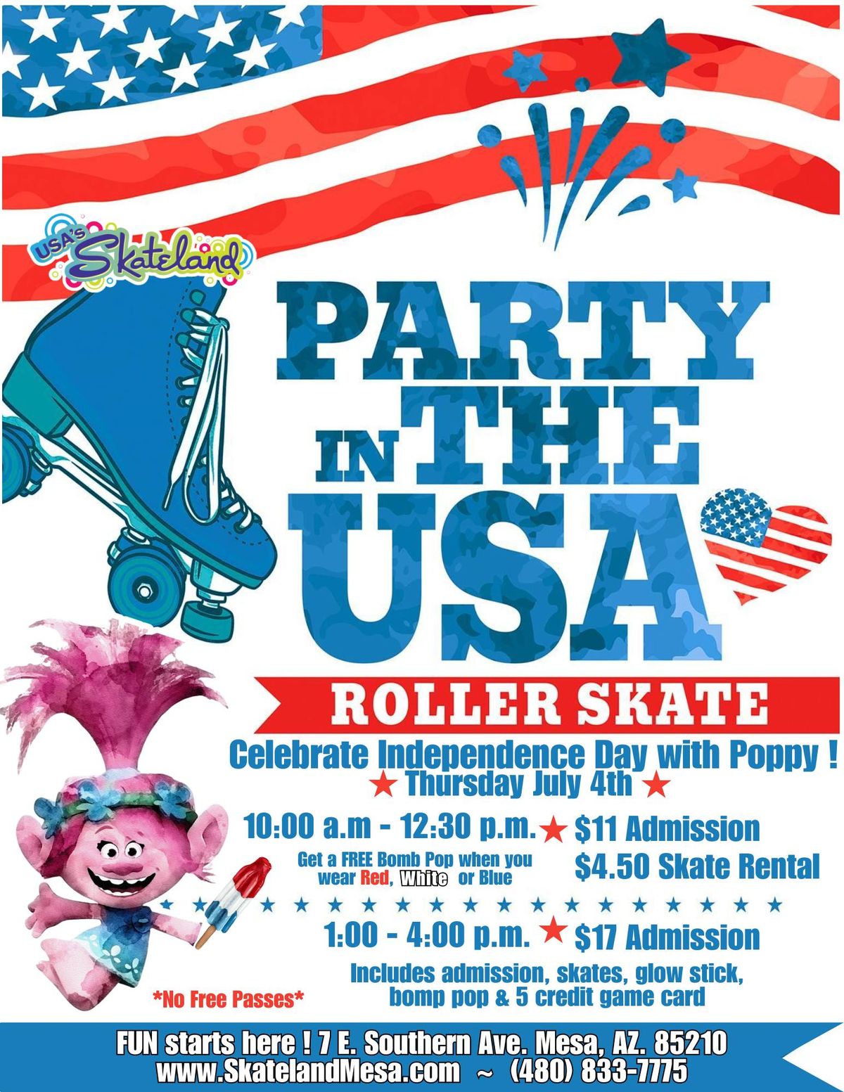 Party in the USA with Poppy!