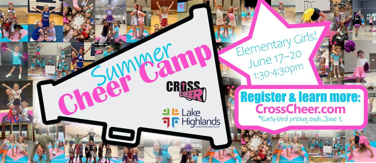 Lake Highlands UMC Cheerleading Camp for Elementary Girls!