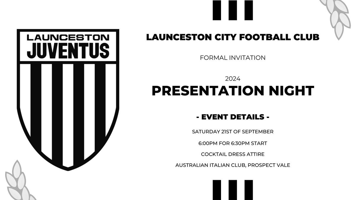 2024 Senior Presentation Night