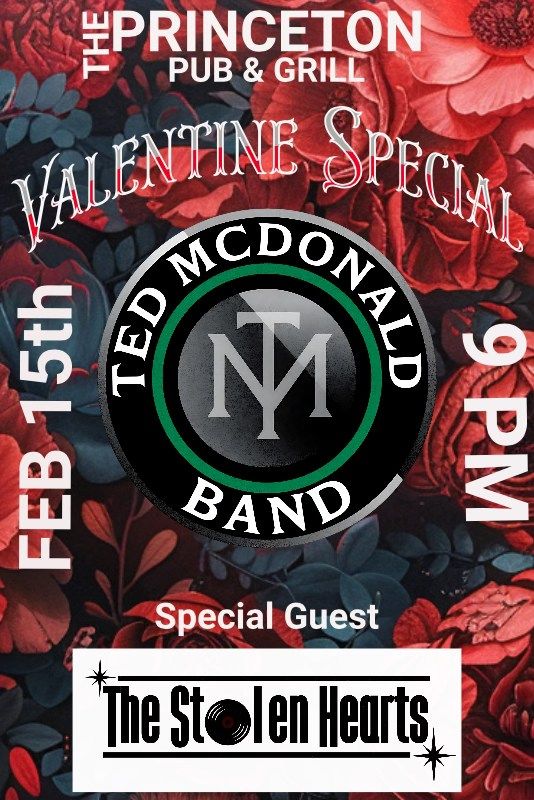 VALENTINES SPECIAL Ted McDonald Band & The Stolen Hearts 