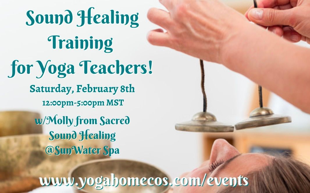 Sound Healing Training for Yoga Teachers! 