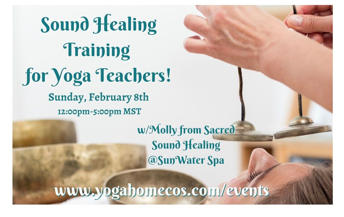 Sound Healing Training for Yoga Teachers! 