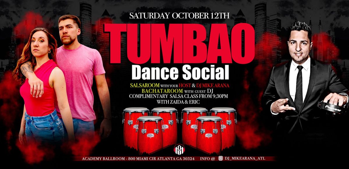 TUMBAO Dance Social ( 2 Rooms SALSA & BACHATA )