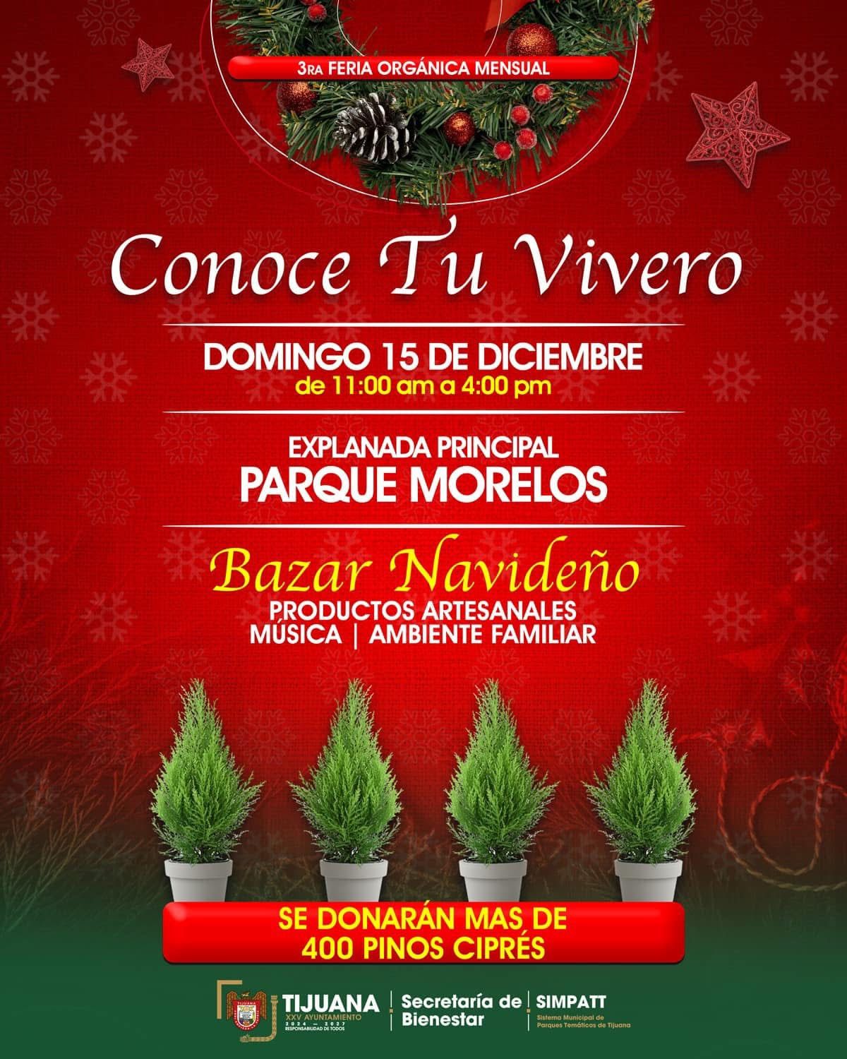 Feria Org\u00e1nica \u201cConoce tu Vivero\u201d