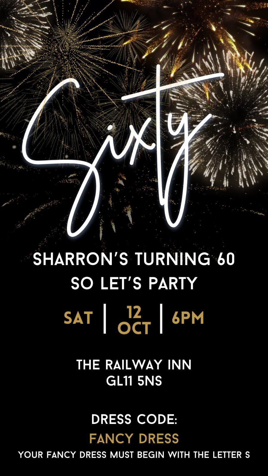 Sharron\u2019s 60 th 