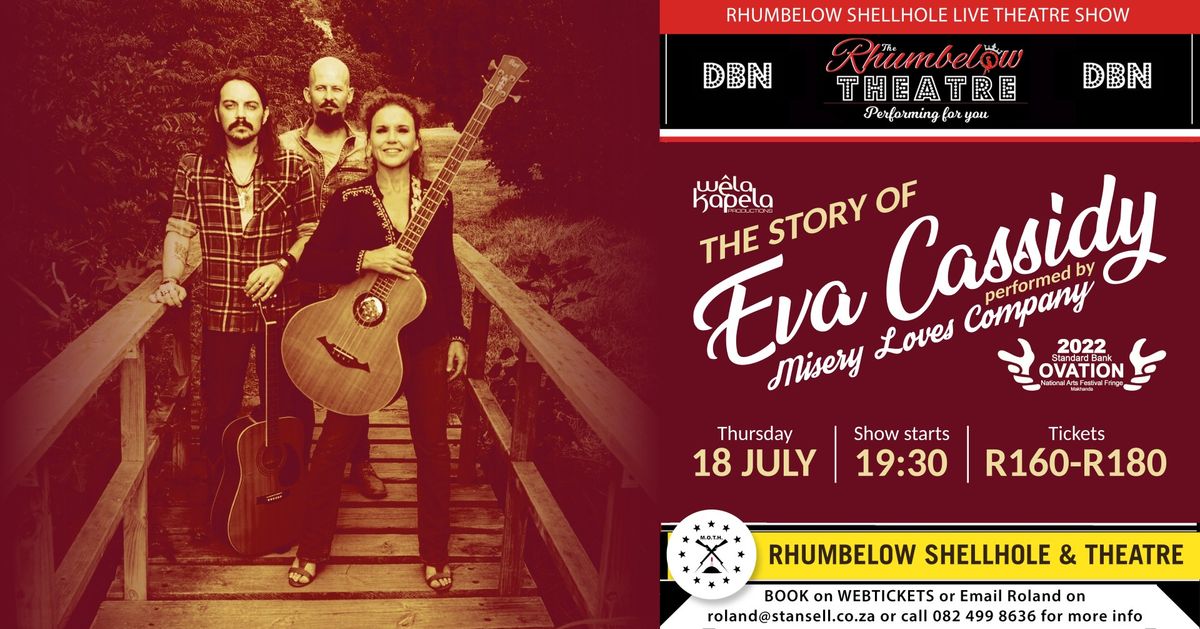 The Story of Eva Cassidy - Rhumbelow Durban, Thu 18 July 2024