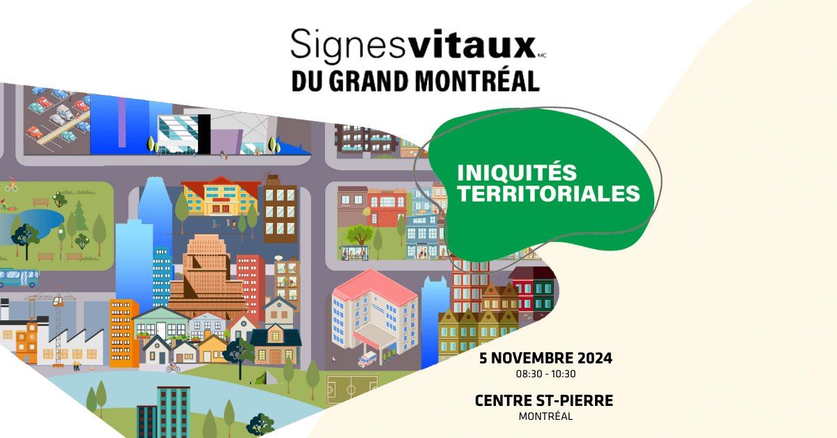 Lancement des Signes vitaux sur les iniquit\u00e9s territoriales