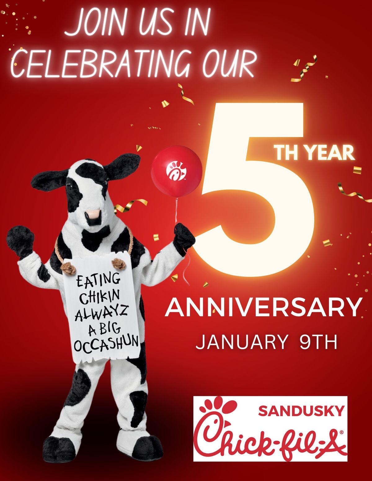 Join Us for Our 5th Anniversary Celebration!