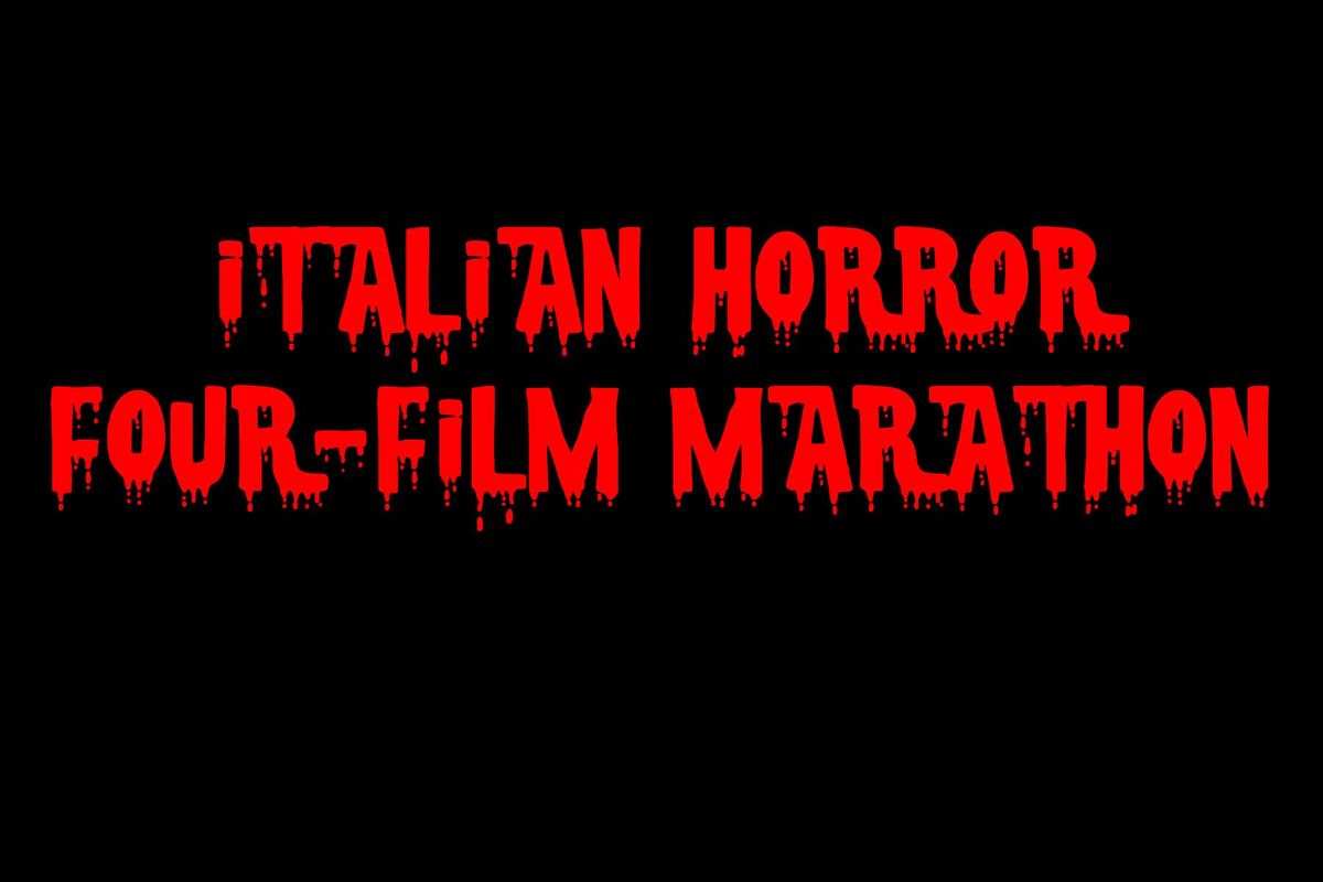 Italian Horror Marathon