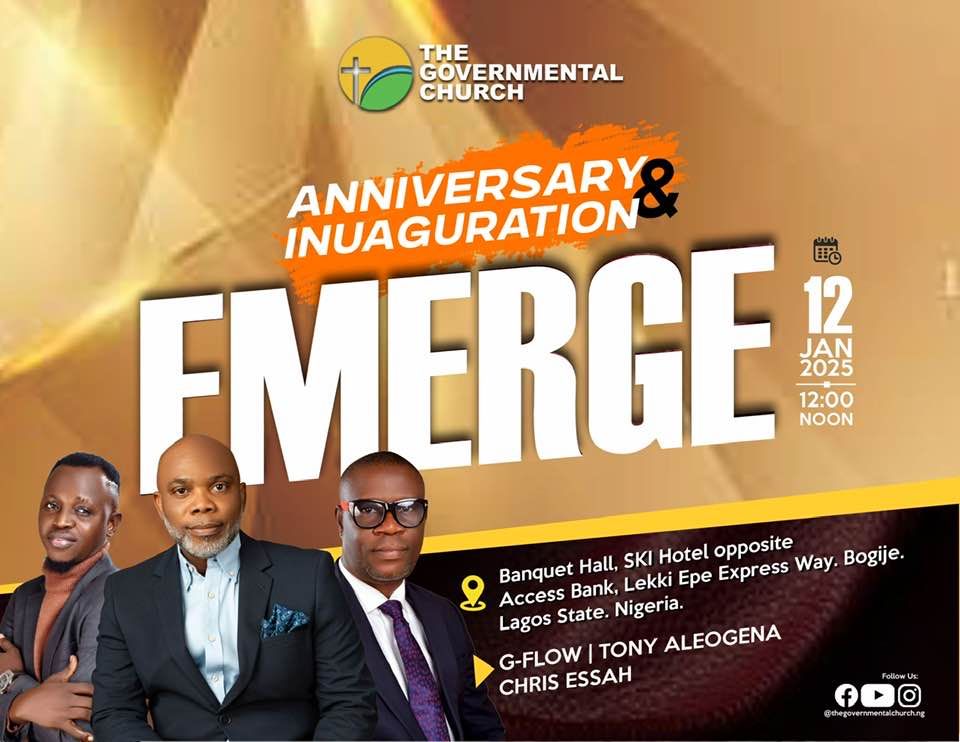 THE GOVERNMENTAL CHURCH ANNIVERSARY & EMERGE \u6226 INUAGURATION