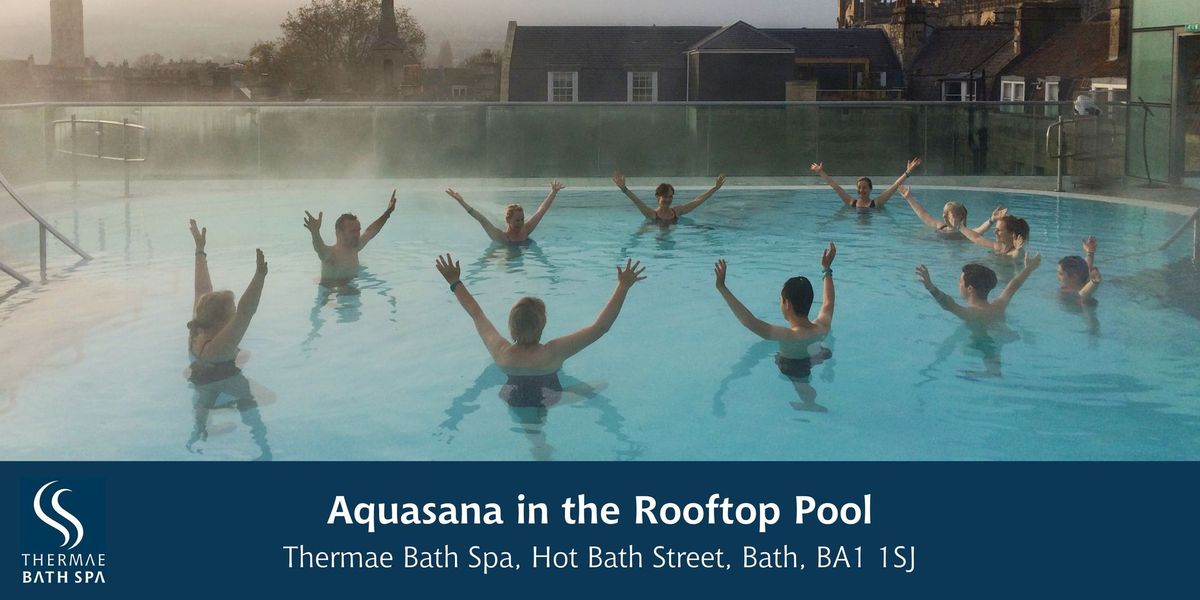 Aquasana in the Rooftop Pool