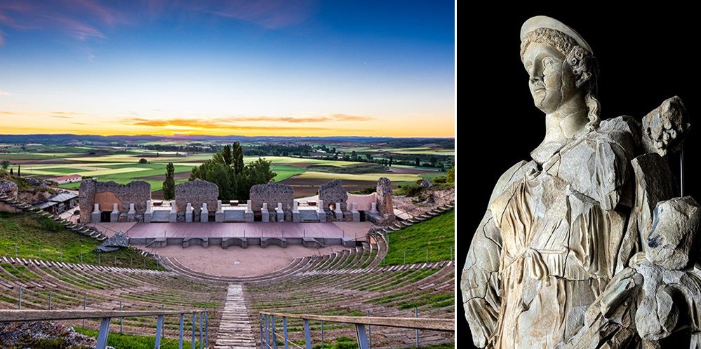 Visita a la ciudad romana de Clunia