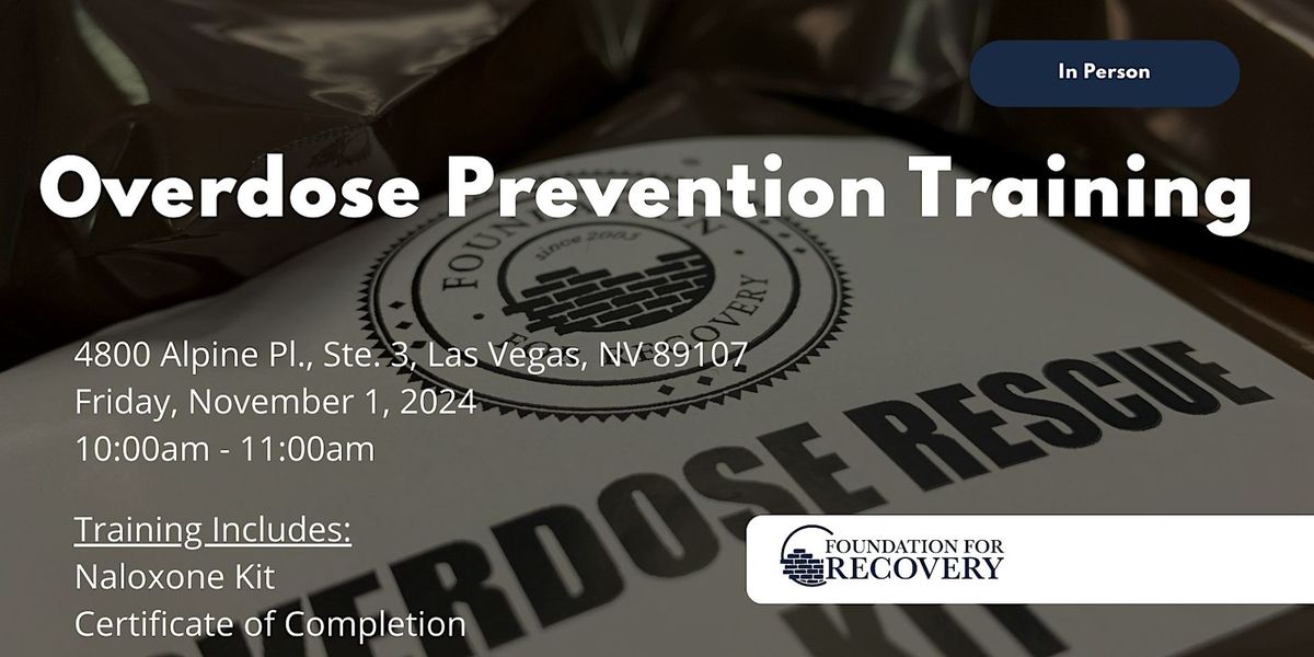 Overdose Prevention Training