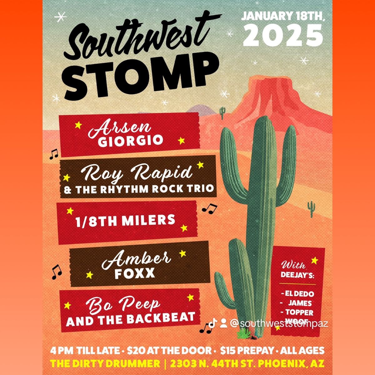 Southwest Stomp 2025 