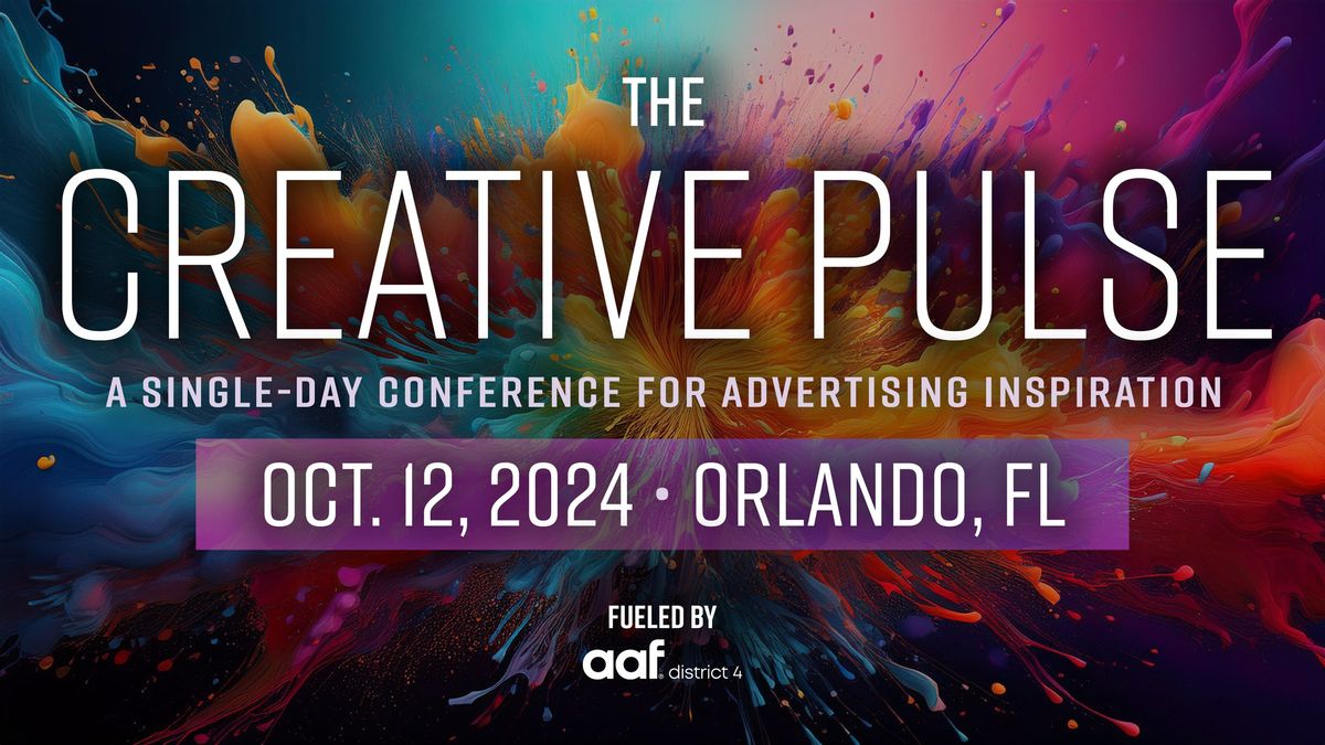 The Creative Pulse: A single-day conference for advertising inspiration