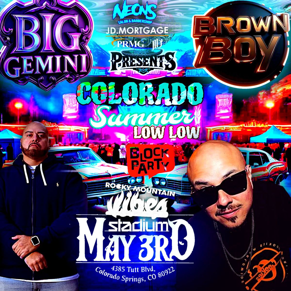 THE COLORADO SUMMER LOW LOW BLOCK PARTY 