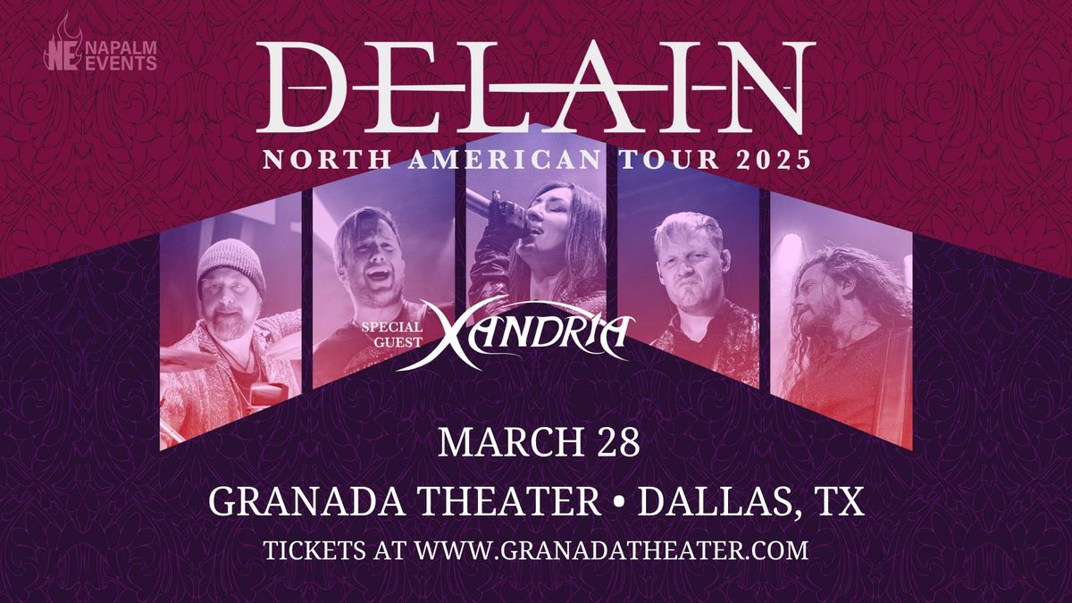 Delain with Xandria | Granada Theater | Dallas, Texas