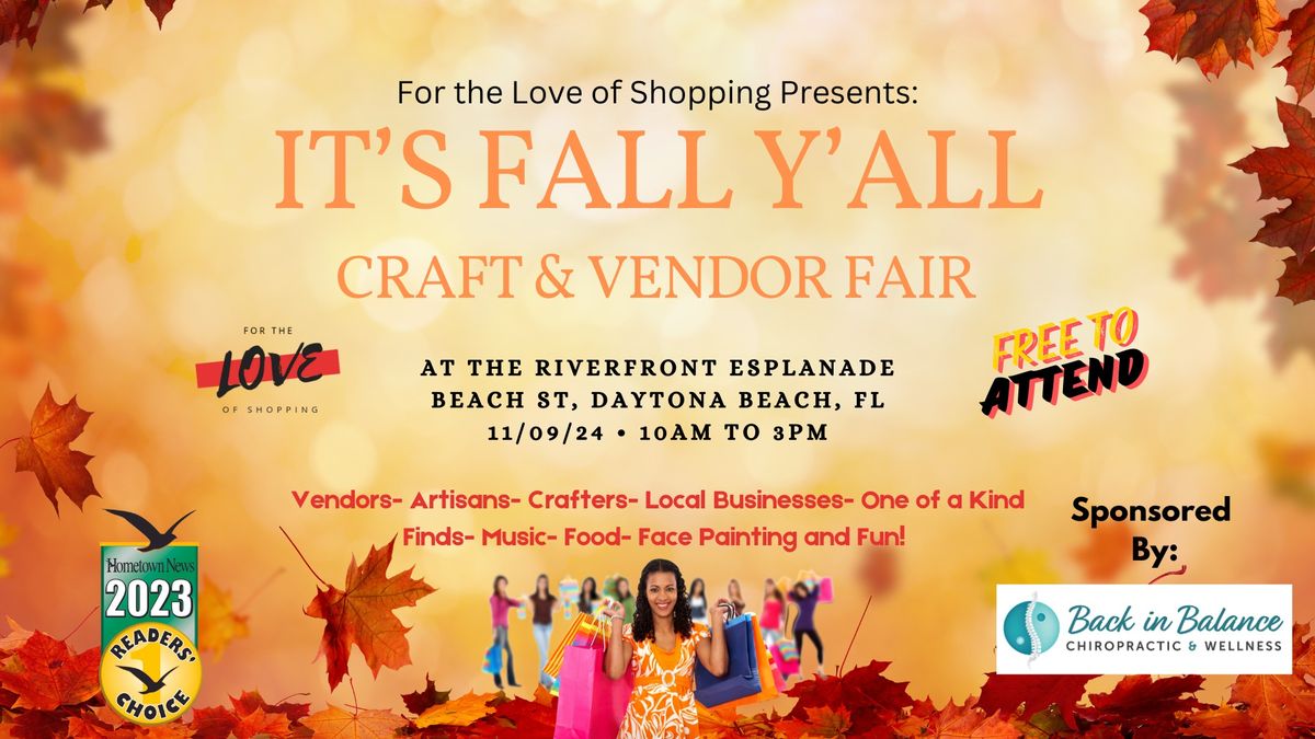 It's Fall Y'all Craft & Vendor Fair