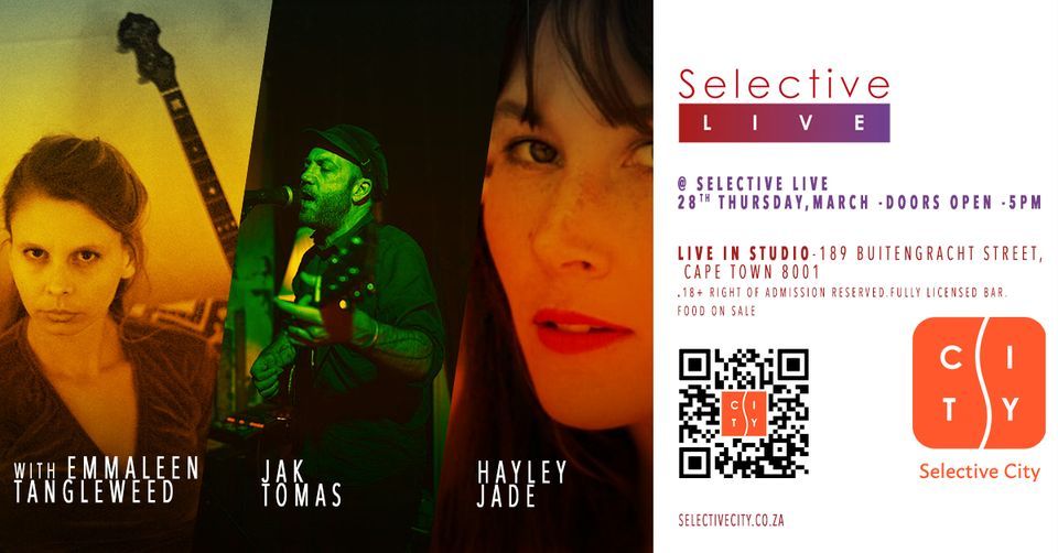Emmaleen Tangleweed, Jak Tomas And Hayley Jade At Selective Live, 189 ...