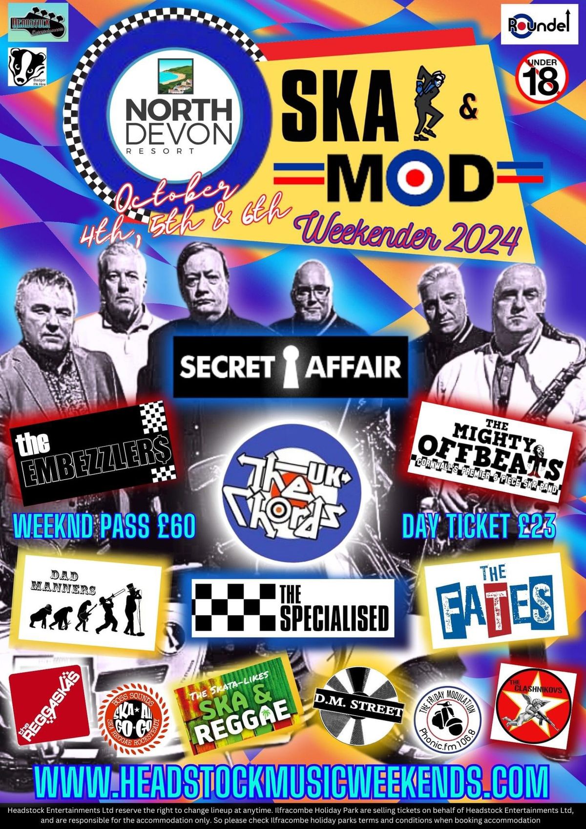 Live at the Ska and Mod Weekender, Ilfracombe