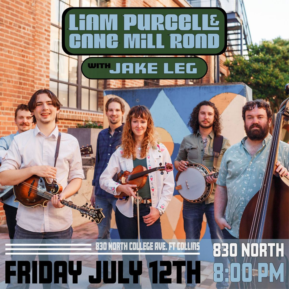 Bluegrass Live on the Lanes - Liam Purcell & Cane Mill Road + Jake Leg